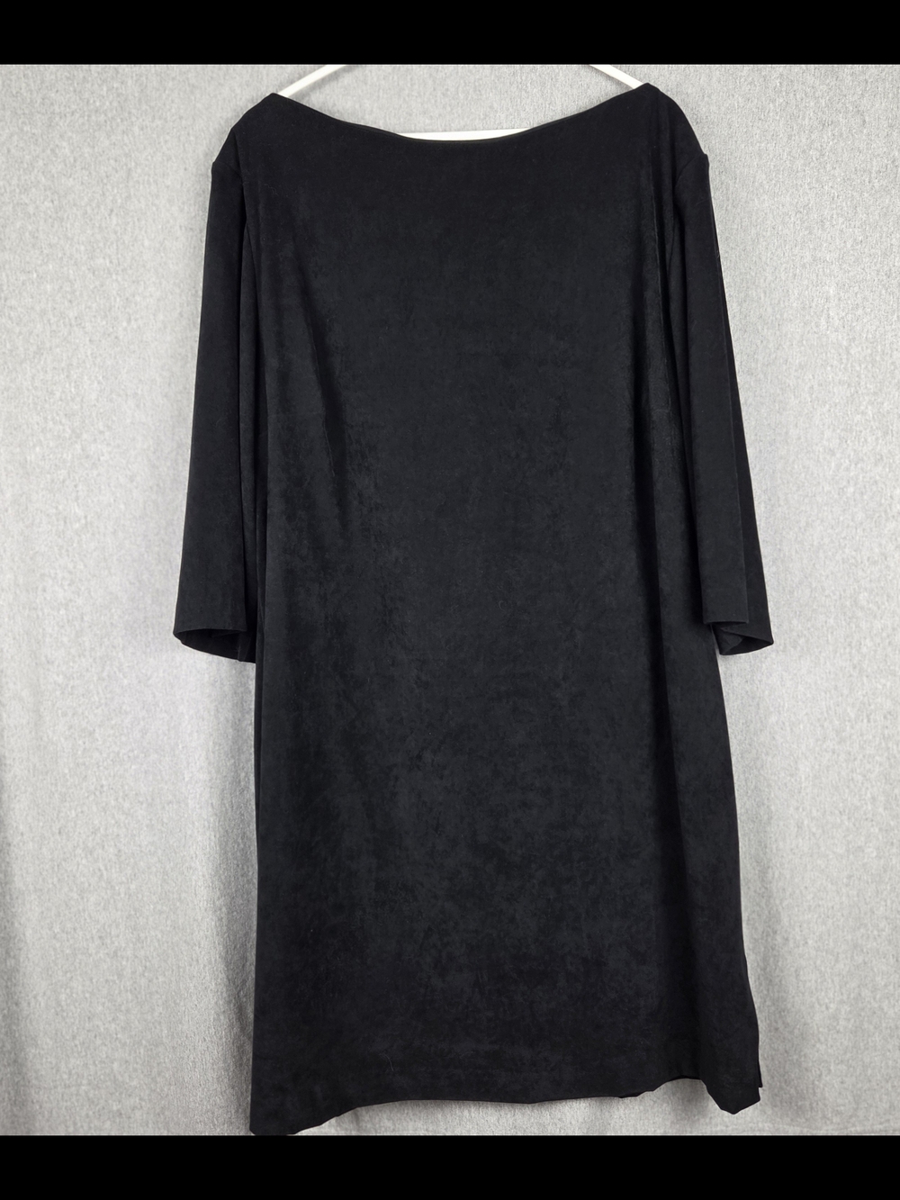 Classic Black Women's 22W Shift Dress By K.C. Spencer